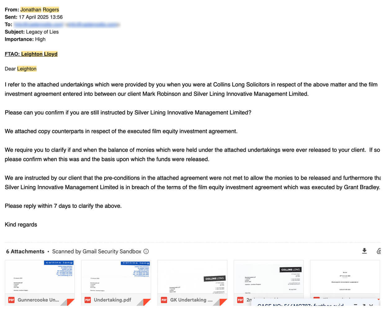 27-PROOF-MY-250.000-INVESTMENT-WAS-RECEIVED-AND-HELD-IN-ESCROW